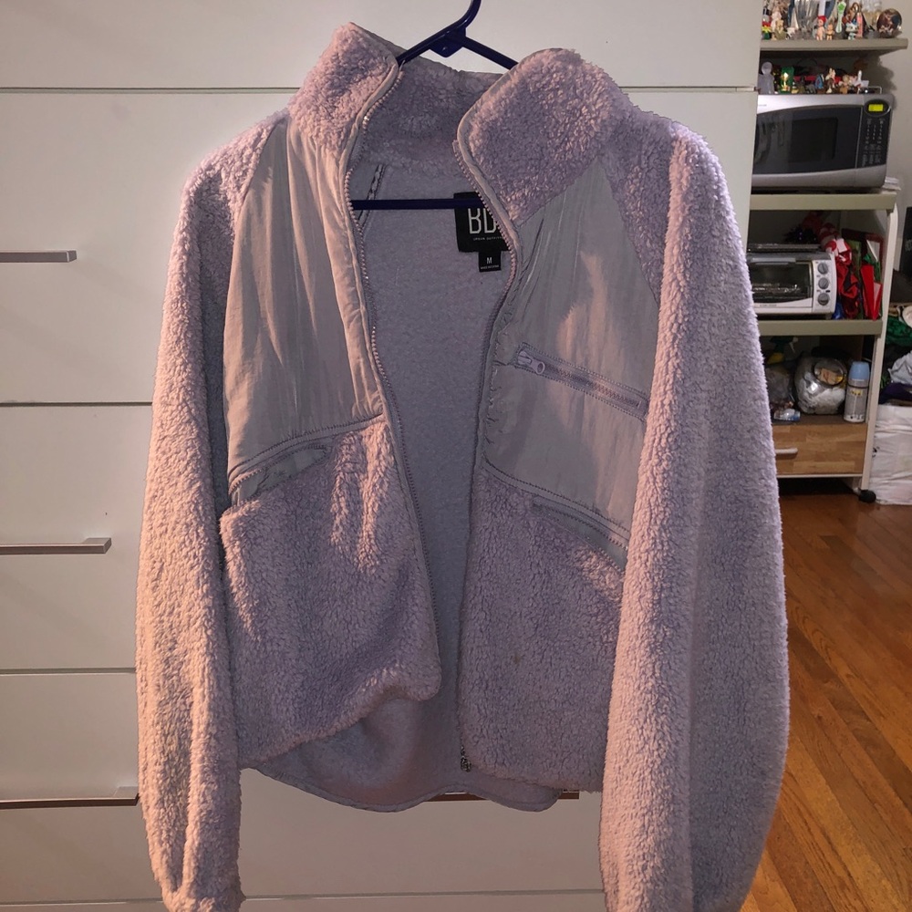 BDG Lilac Teddy Jacket